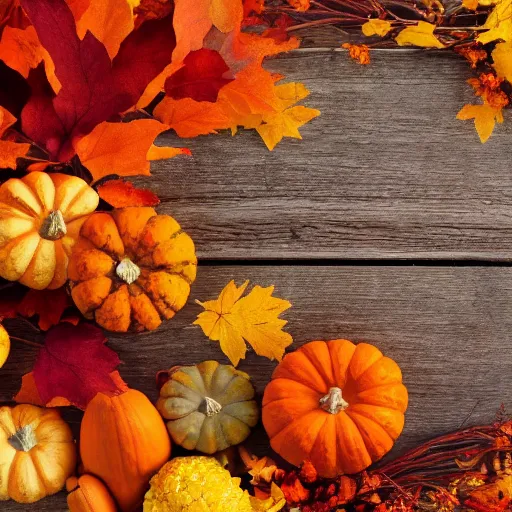 Image similar to thanksgiving wallpaper, fall colors, 4 k