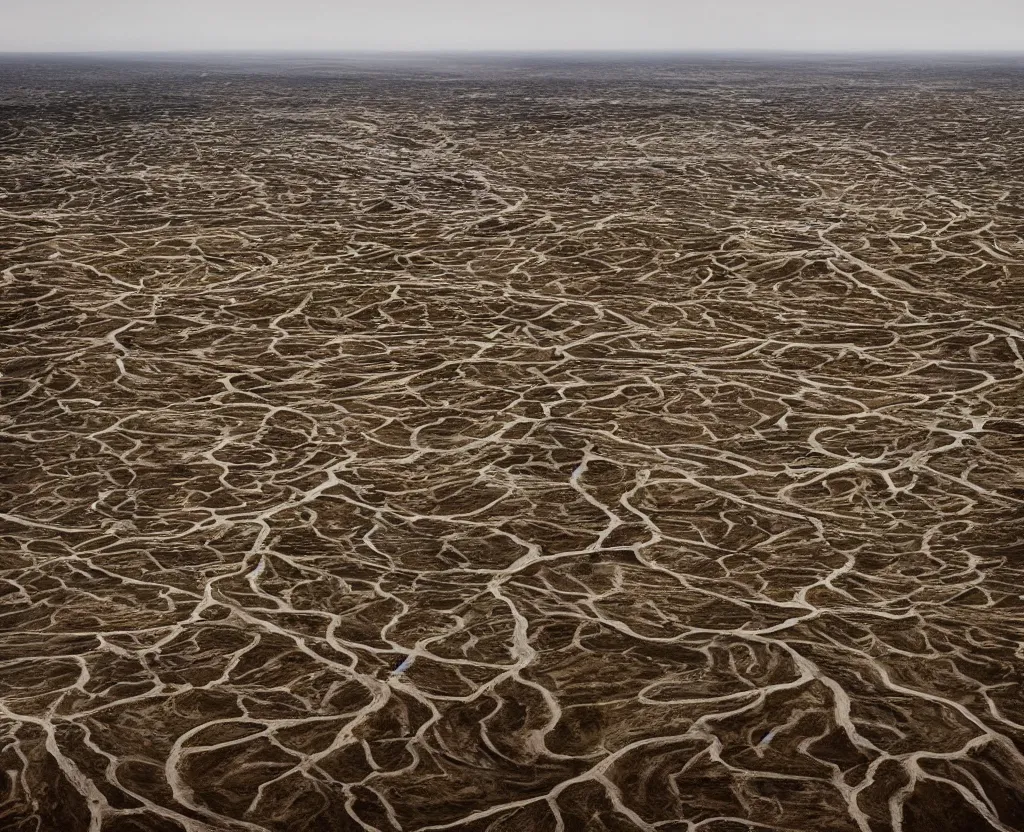 Image similar to a landscape by edward burtynsky