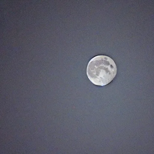 Prompt: photo of the moon