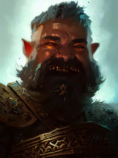 Prompt: a dwarf cleric dnd character, ornamented armor, oil painting, Tooth Wu, Greg Rutkowski, RPG portrait, dynamic lighting, fantasy art, High contrast, depth of field,