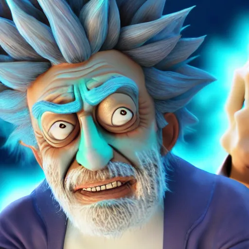 Image similar to Rick Sanchez in real life, 8k wallpaper, photorealistic, highly detailed