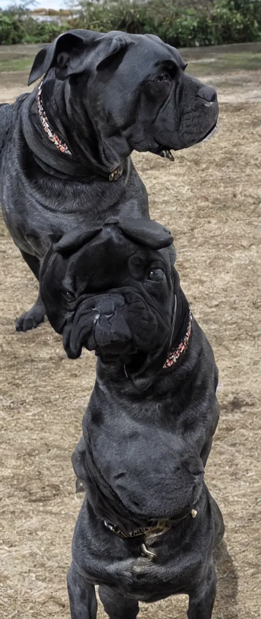 Prompt: armored cane corso