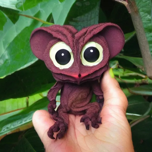 Image similar to tarsier and cthulhu mix