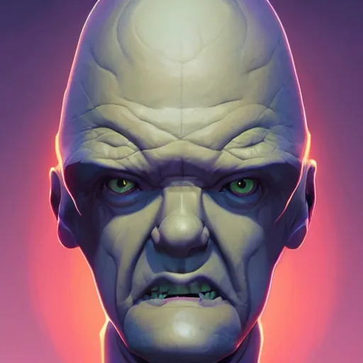 Image similar to face icon stylized minimalist the thing from another world 1 9 5 1, loftis, cory behance hd by jesper ejsing, by rhads, makoto shinkai and lois van baarle, ilya kuvshinov, rossdraws global illumination