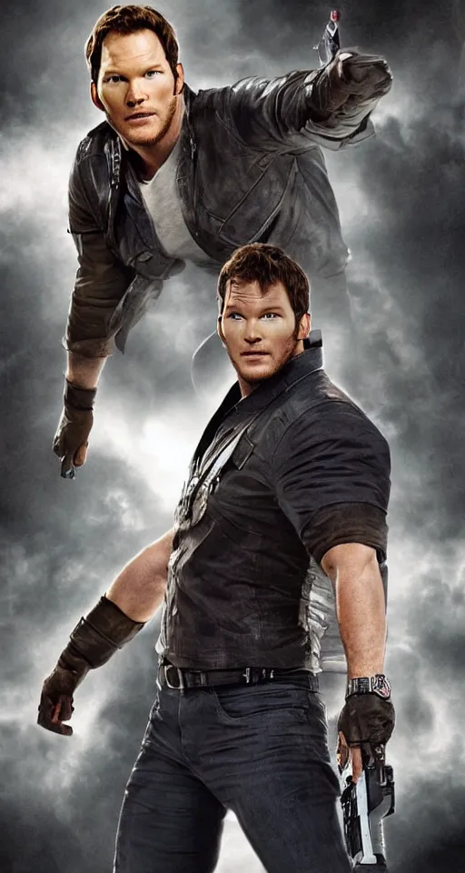 Image similar to Chris Pratt as Neo photo very very very realistic photograph