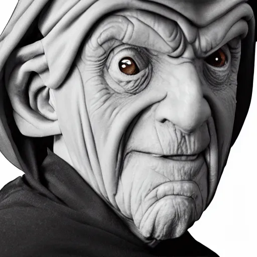Prompt: Emperor Palpatine posing from LinkedIn profile picture, professional headshot