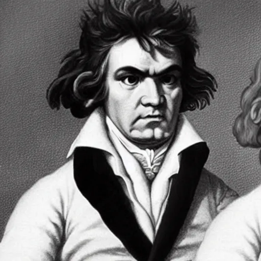 Image similar to beethoven getting married