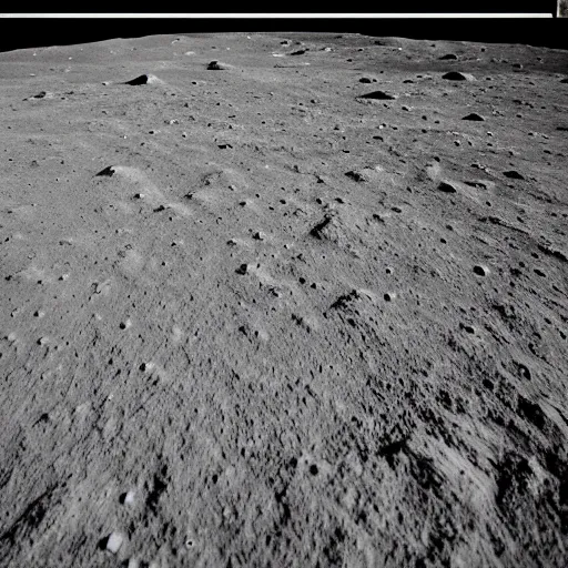 Prompt: a photography of a football pitch on the moon, extreme long shot