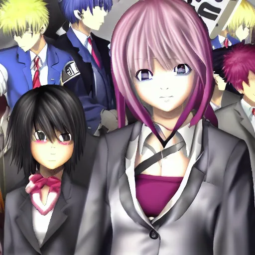 Prompt: chaos ; head screenshot