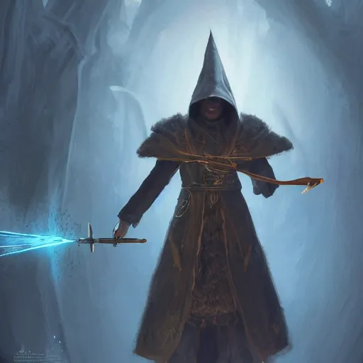 Image similar to Anthropomorphized Alpaca magician casting spell, magic the gathering artwork, cloak, hat, D&D, fantasy, cinematic lighting, centered, symmetrical, highly detailed, digital painting, artstation, concept art, smooth, sharp focus, illustration, volumetric lighting, 8k, art by Akihiko Yoshida and Greg Rutkowski