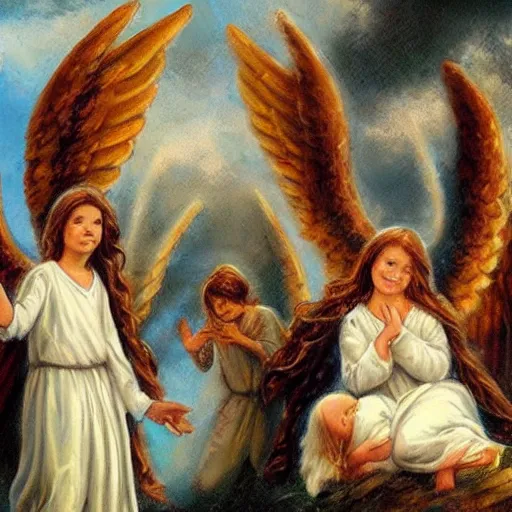 Image similar to biblically correct angels