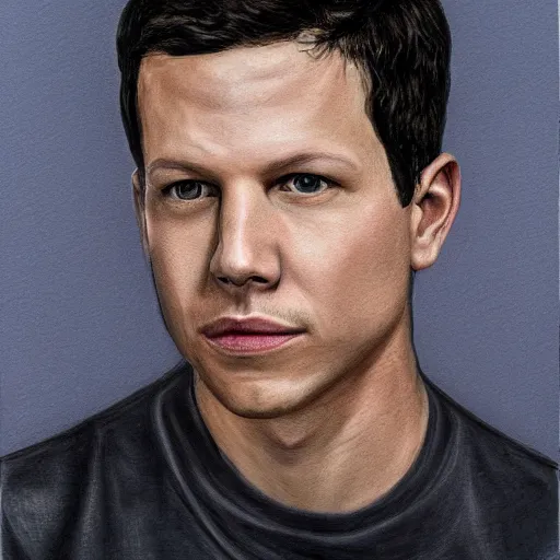 Prompt: detailed realistic face portrait, Jake Peralta,