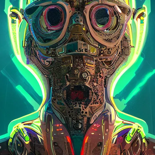 Image similar to portrait of a squid monster astronaut. full body portrait, intricate abstract. cyberpunk, intricate artwork. neon eyes, by Tooth Wu, wlop, beeple. octane render, trending on artstation, greg rutkowski very coherent symmetrical artwork. cinematic, hyper realism, high detail, octane render, 8k, minimalistic, hyperrealistic surrealism, award winning masterpiece with incredible details, a surreal vaporwave liminal space, highly detailed, trending on ArtStation