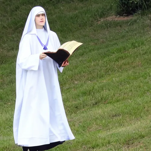 Image similar to alexandra daddario as a nun