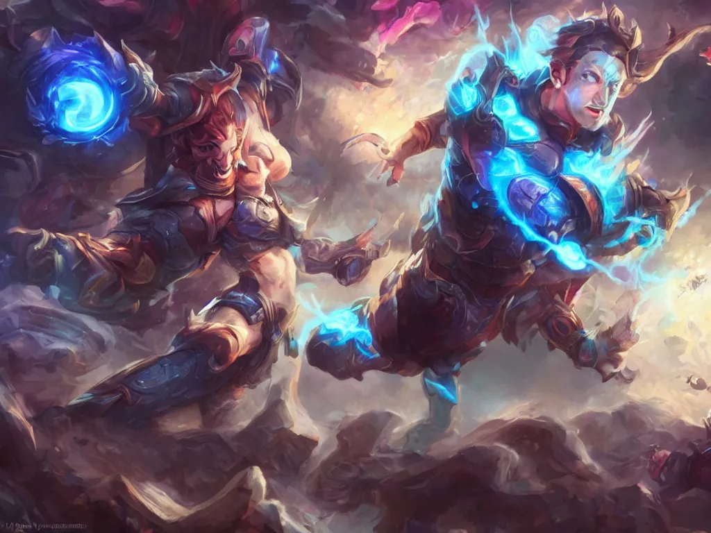 Image similar to mark zuckerberg as a league of legends character, digital art, art by jessica oyhenart and bo chen