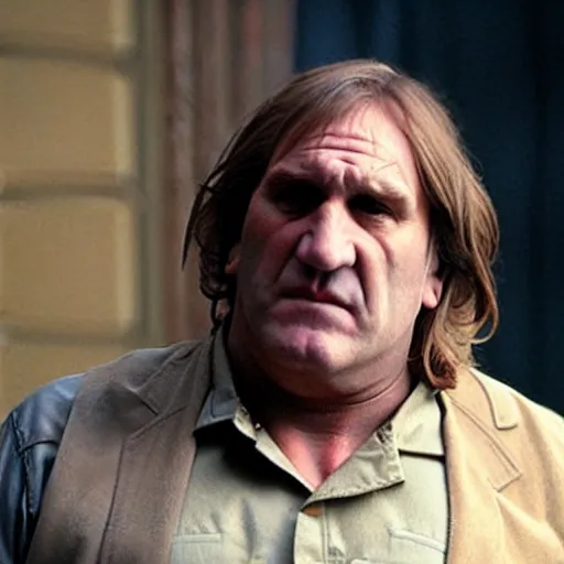 Image similar to Gérard Depardieu as Mario