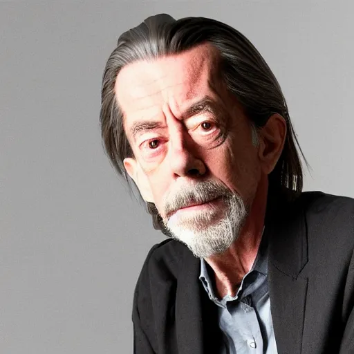 Prompt: Alan Watts in 2018