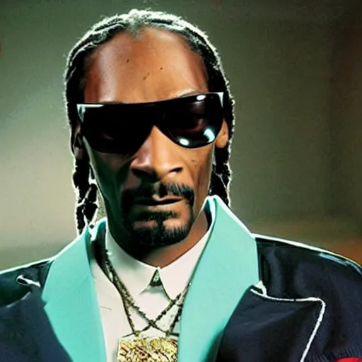 Prompt: movie still of Snoop Dogg as Blade