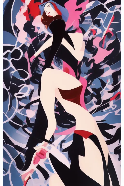 Image similar to empowering female artwork by sho murase