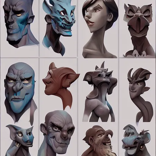 Image similar to face icon stylized minimalist gargoyles, loftis, cory behance hd by jesper ejsing, by rhads, makoto shinkai and lois van baarle, ilya kuvshinov, rossdraws global illumination