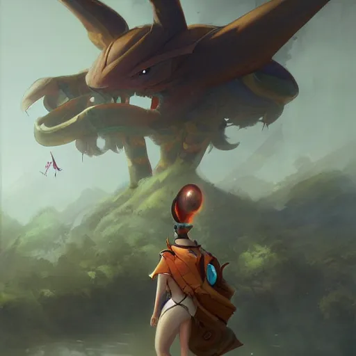 Image similar to machops pokemon as a real people photo portrait, awaard winning concept art, matte painting, by Peter Mohrbacher