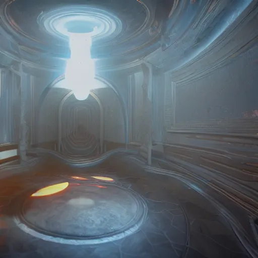 Image similar to a hyperrealistic 3 d render of a dmt trip, photorealism, dramatic lighting, volumetric lighting, 8 k, unreal engine, octane render