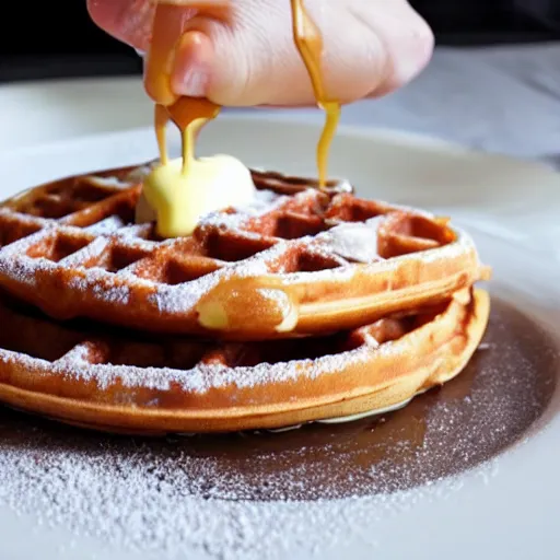 Image similar to i cant make a waffle,