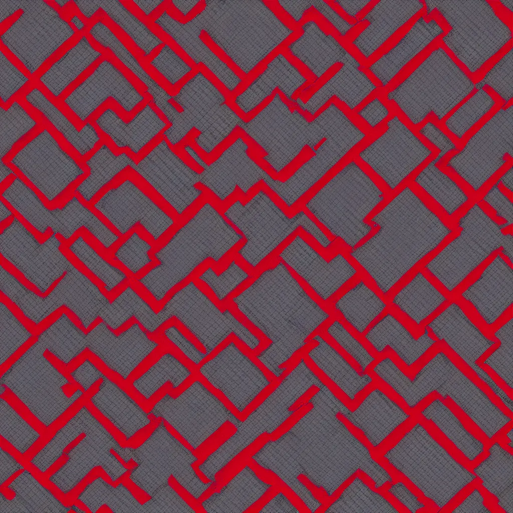 Prompt: seamless red and gray symmetric shockwave texture, 4k