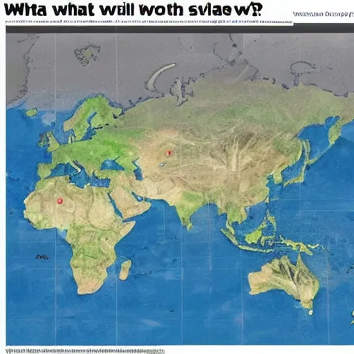 Image similar to what earth will look like after ww 3