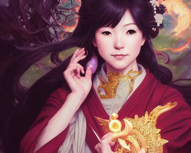 Prompt: photography of naoko takeuchi, deep focus, d & d, fantasy, intricate, elegant, highly detailed, digital painting, artstation, concept art, matte, sharp focus, illustration, hearthstone, art by artgerm and greg rutkowski and alphonse mucha