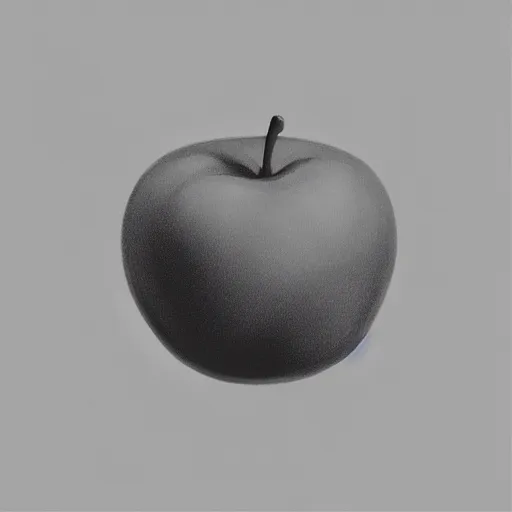 Image similar to centered hyper-realistic single piece of fruit, gray background