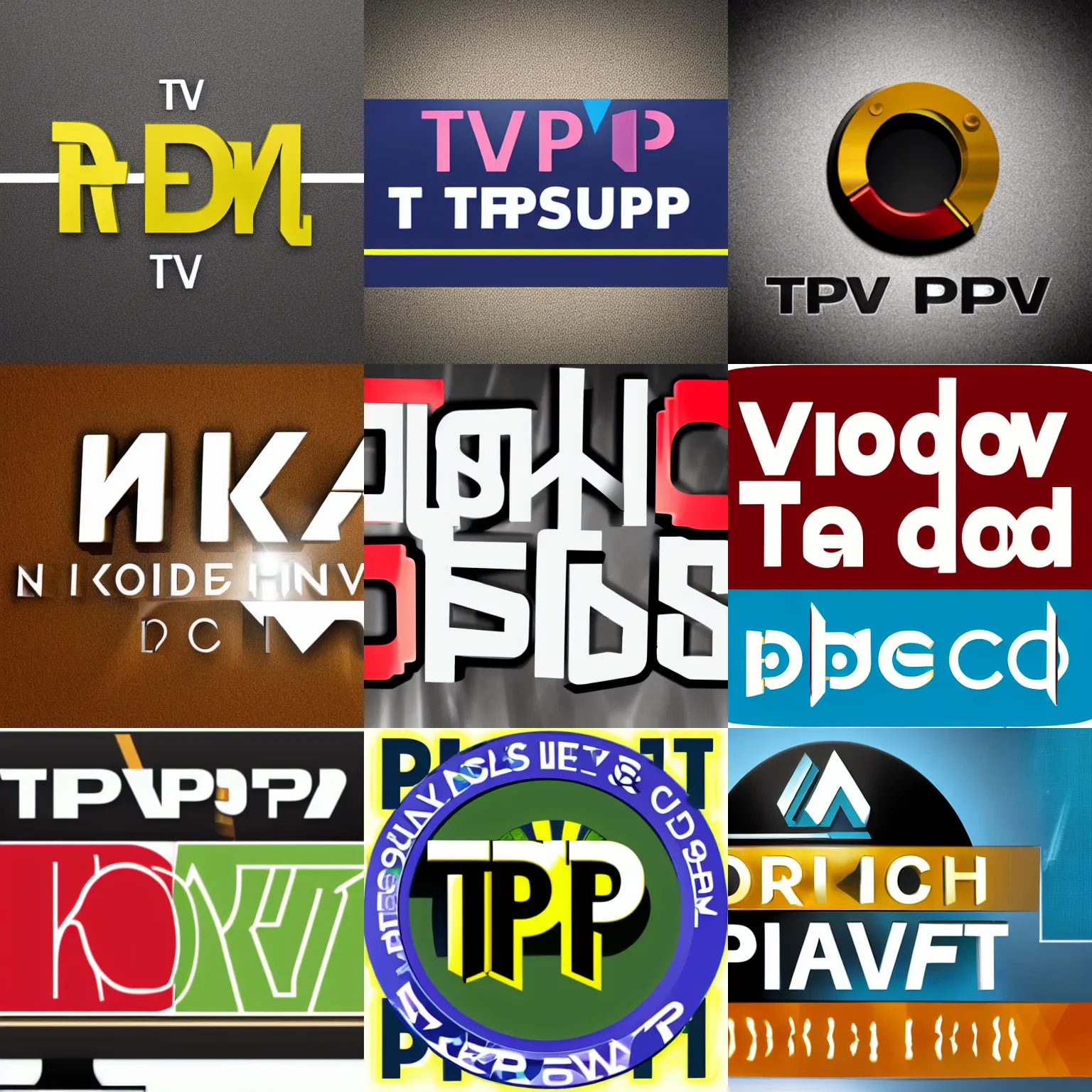 Prompt: TVP 1 logo