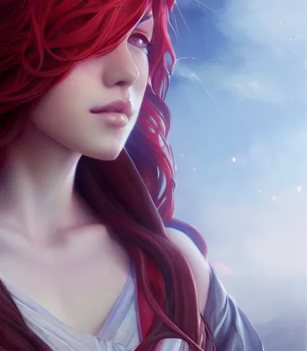 6,881 Red Haired Girl Anime Images, Stock Photos, 3D objects