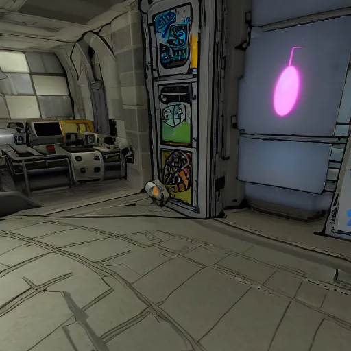 Image similar to portal 2 easter egg