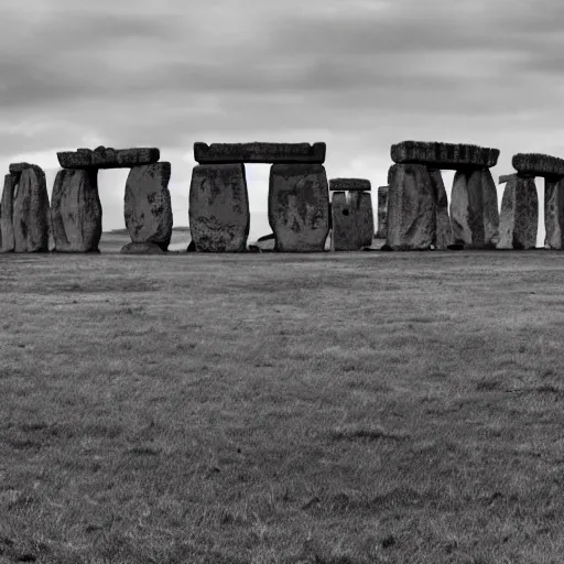 Prompt: An ancient tribal ritual conducted in Stonehenge