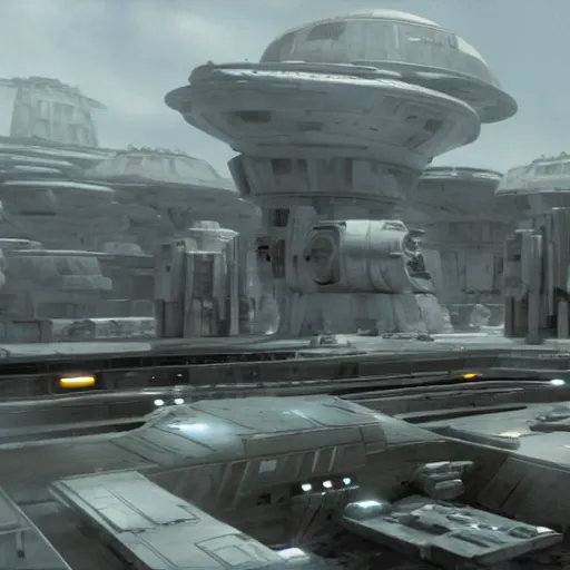 Image similar to an imperial base in star wars