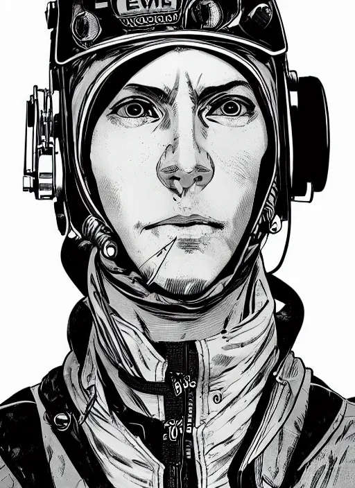 Prompt: cyberpunk traffic cop. portrait by ashley wood and alphonse mucha and laurie greasley and josan gonzalez and james gurney. spliner cell, apex legends, rb 6 s, hl 2, d & d, cyberpunk 2 0 7 7. realistic face. vivid color. dystopian setting.