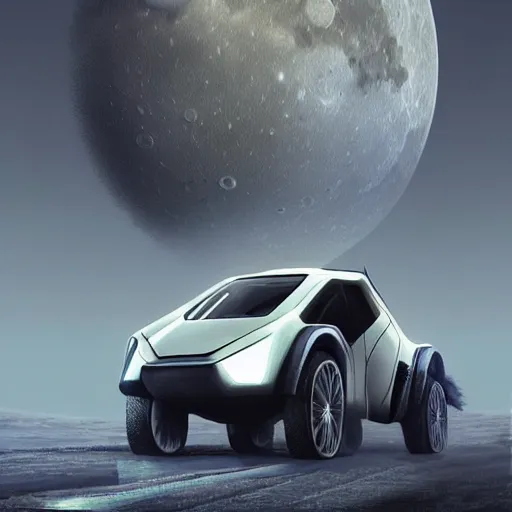 Prompt: futuristic lada flying car on the street of a Russian sleeping quarters on the moon, Norilsk, sci-fi, fantasy, intricate, very very beautiful, elegant, highly detailed, digital rendering, Cinema 4D, artstation, concept art, smooth, sharp focus, illustration, art by artgerm and greg rutkowski and alphonse mucha