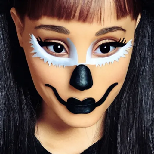 Image similar to ariana grande halloween mask