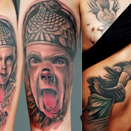 Image similar to bad tattoos, stock pictures, getty images