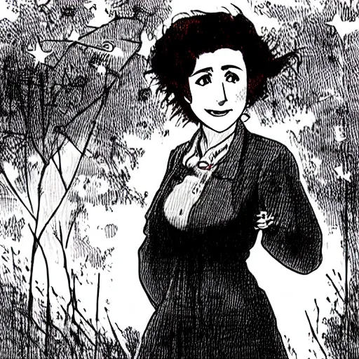 Prompt: socialist revolutionary rosa luxemburg, anime style,