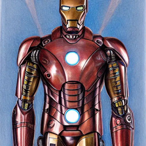 Life-size Color Me Iron Man Standup | Cardboard Cutout