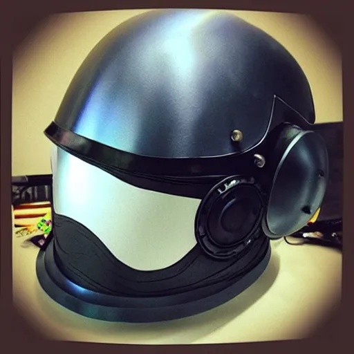 Image similar to “progress on ODST cosplay helmet”