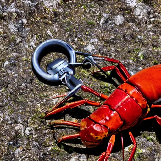 Image similar to crayfish with a whistle on the mountain