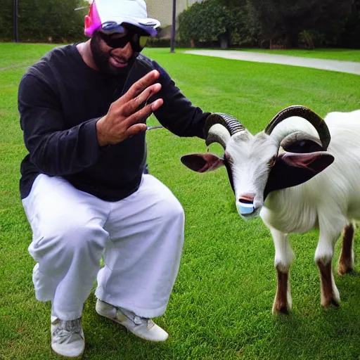 Image similar to goat dj