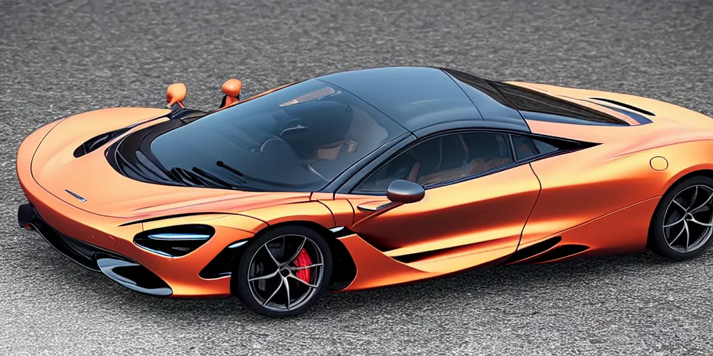 Image similar to “McLaren 720s Minivan, ultra realistic, 4K”