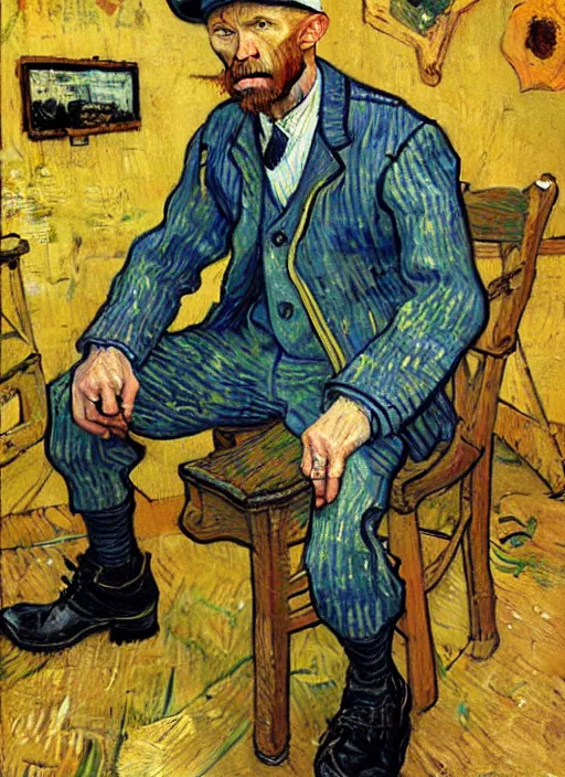 Prompt: hyper realistic capetown painted vincent van gogh by chiara bautista and norman rockwell and greg rutkowski weta studio, and lucasfilm