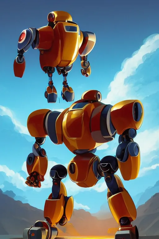 Image similar to metabots medabots medarotto medarot robot minimalist comics, behance hd by jesper ejsing, by rhads, makoto shinkai and lois van baarle, ilya kuvshinov, rossdraws global illumination ray tracing hdr radiating a glowing aura