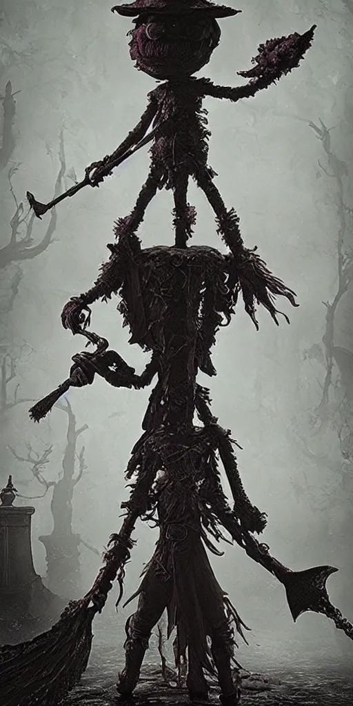 Image similar to bloodborne muppet Mergo's Wet Nurse