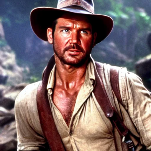 Image similar to still frames from new indiana jones movie